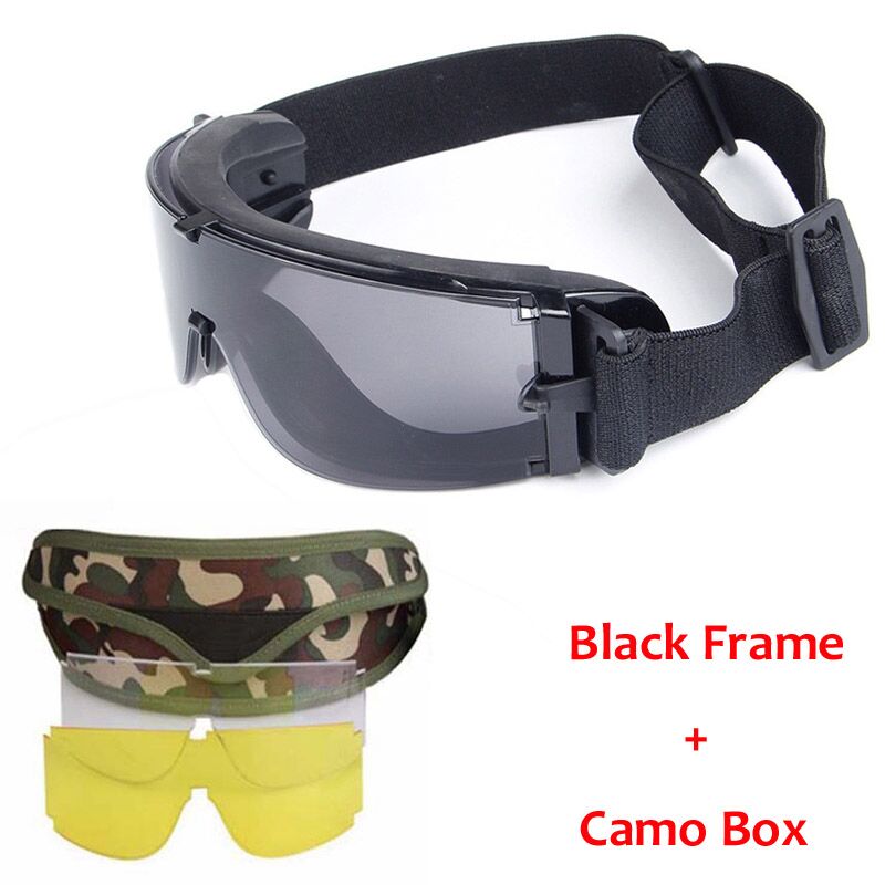 Hunting Outdoor Game - Outdoor Tactical Protective Goggles Windproof Sand